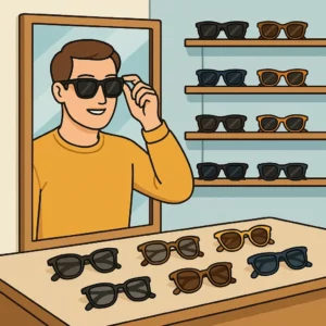 איך להתאים משקפיים לפנים שלכם